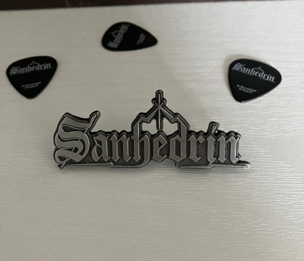SANHEDRIN Metal Logo Pin
